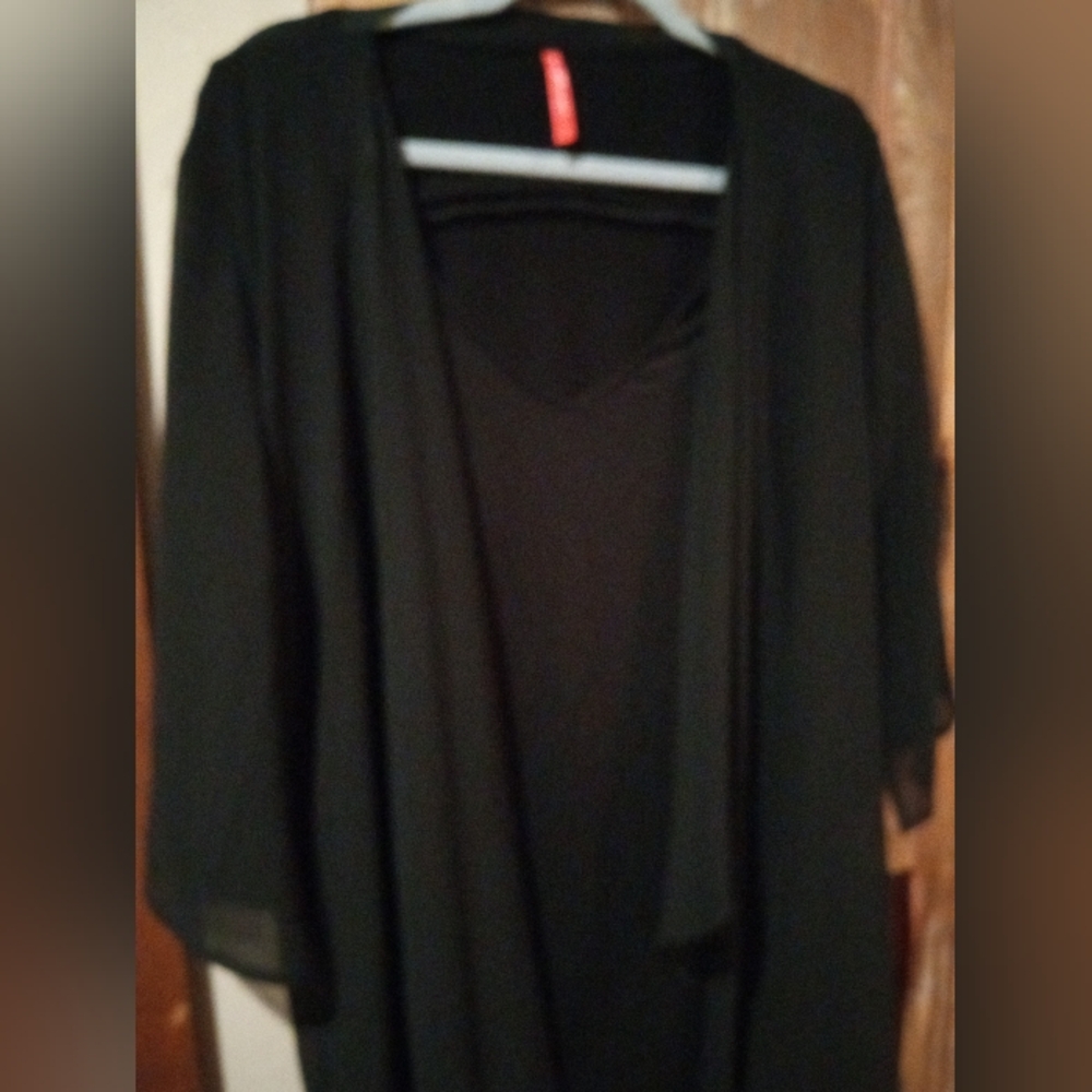 Ruby Ribbon Black Women's Top